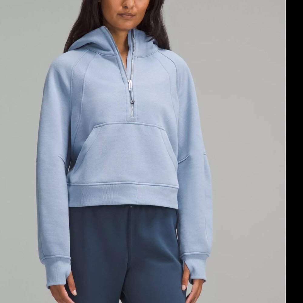 NWT lululemon scuba 1/2 zip